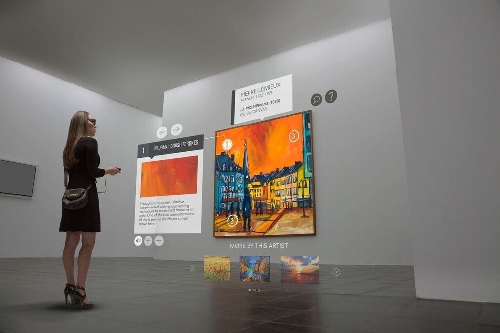 Museum Experience with Virtual Reality